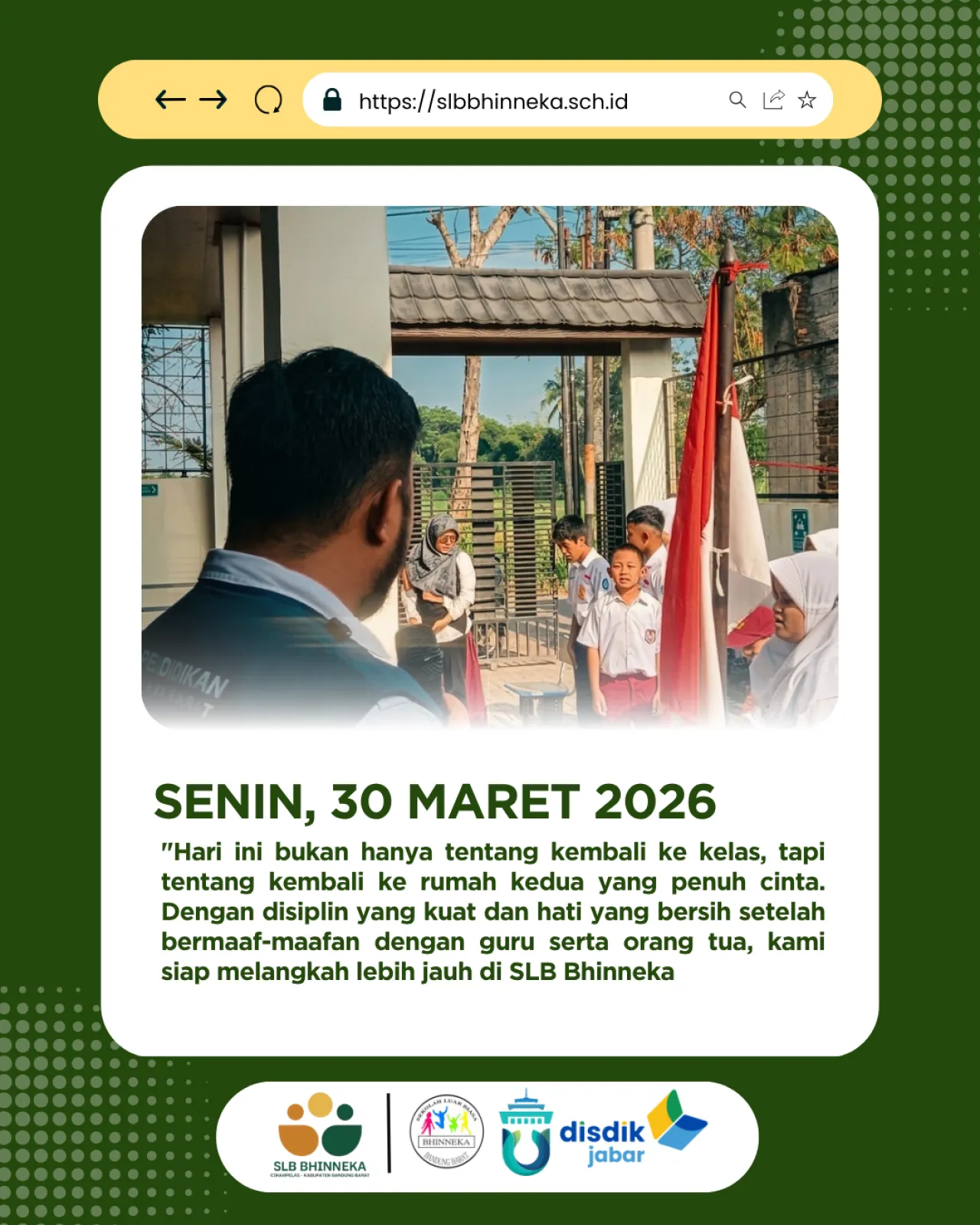 Semangat Baru! Siswa Kembali ke Sekolah Pasca Libur Idulfitri 1447 H
